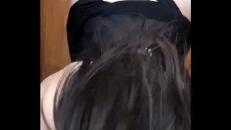 Straight from school to the house to suck the dick
