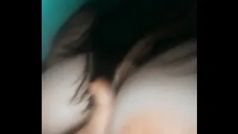 Babe's Big Tits Fingerfuck