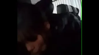 Latina Bitch Blows On The Bus