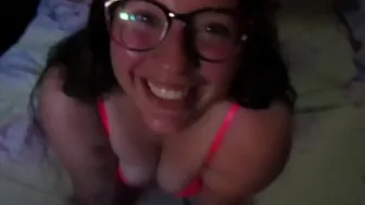 Nerd Bitch Blowjob