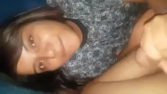 Face full of cum