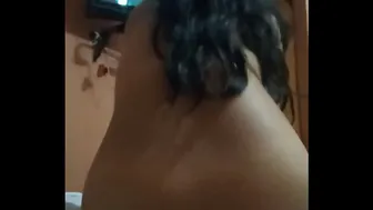 Juicy Latina ass on display